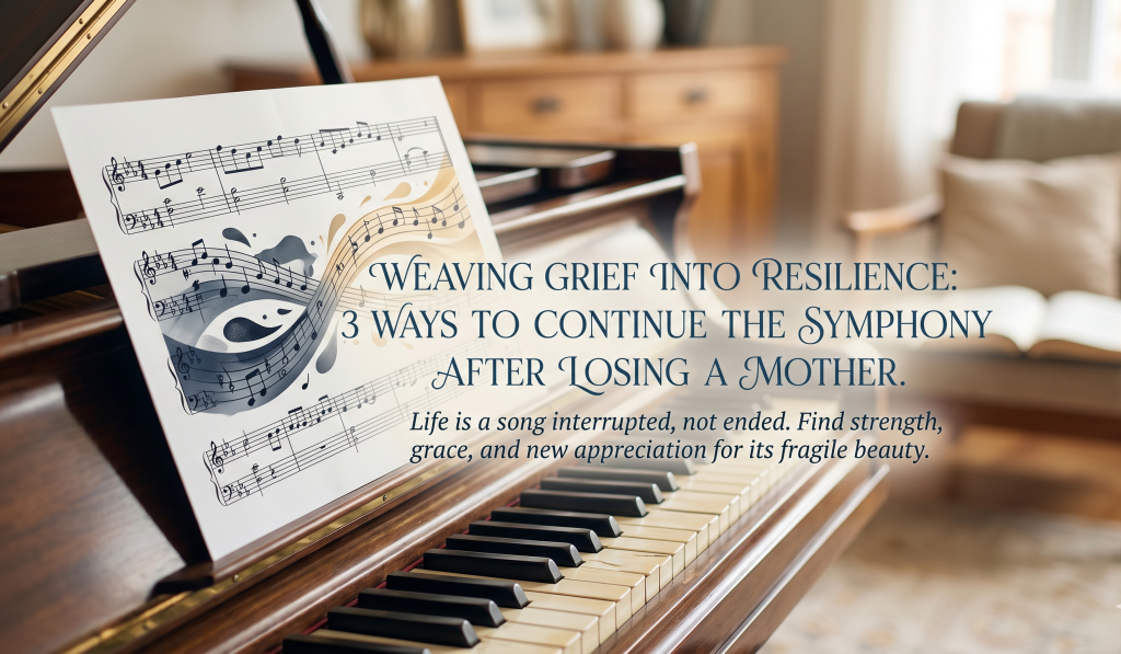 Discover how to navigate the "minor keys" of grief and build resilience after losing a mother. Learn 3 ways to weave loss into a life of beauty and strength.